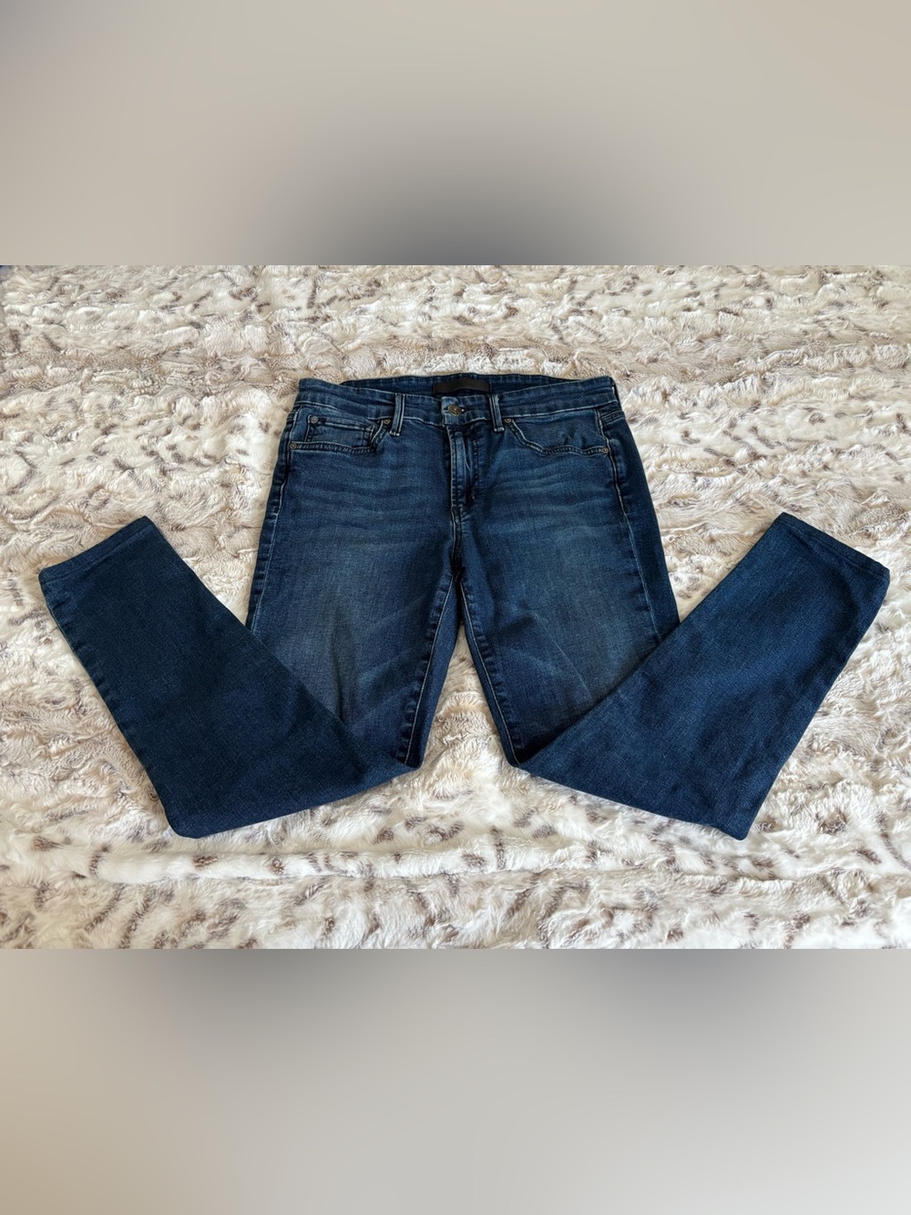 Joe's Jeans Mid-Rise Skinny Ankle Jeans - Blue - Picture 4 of 16